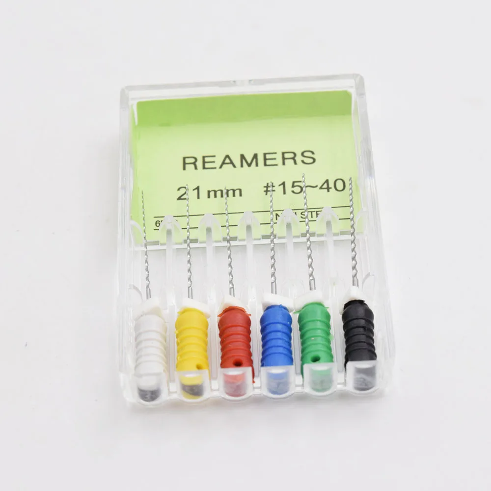 10 коробок Niti Reamers Endo файлы для обработки корневых каналов высококачественные