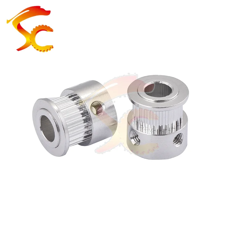 

GT2 24 teeth Timing Pulley Bore 8mm for width 6mm belt 2GT 24teeth Alumium for 3D printer