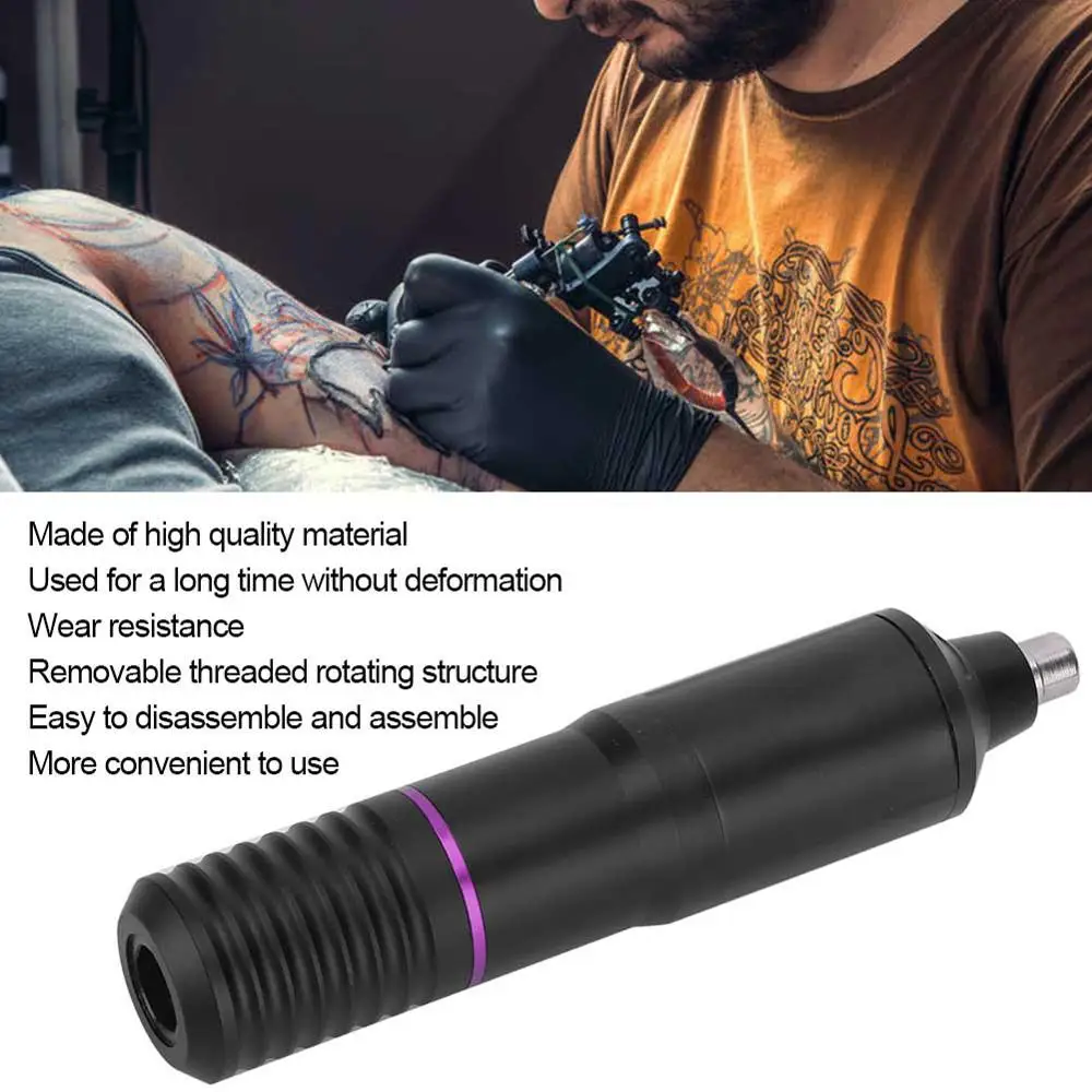 

Latest Tattoo Rotating Pens Strong Silent Motor Double Spring Permanent Makeups Tools Professional Artist Supplies RCA Interface