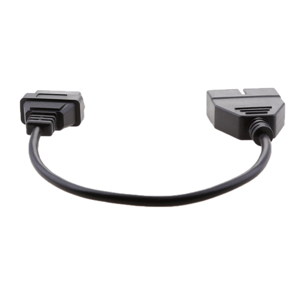 Автомобильная ошибка крепления 12 Pin до 16 Pin OBD2 OBDII кабель сканера адаптер для GM