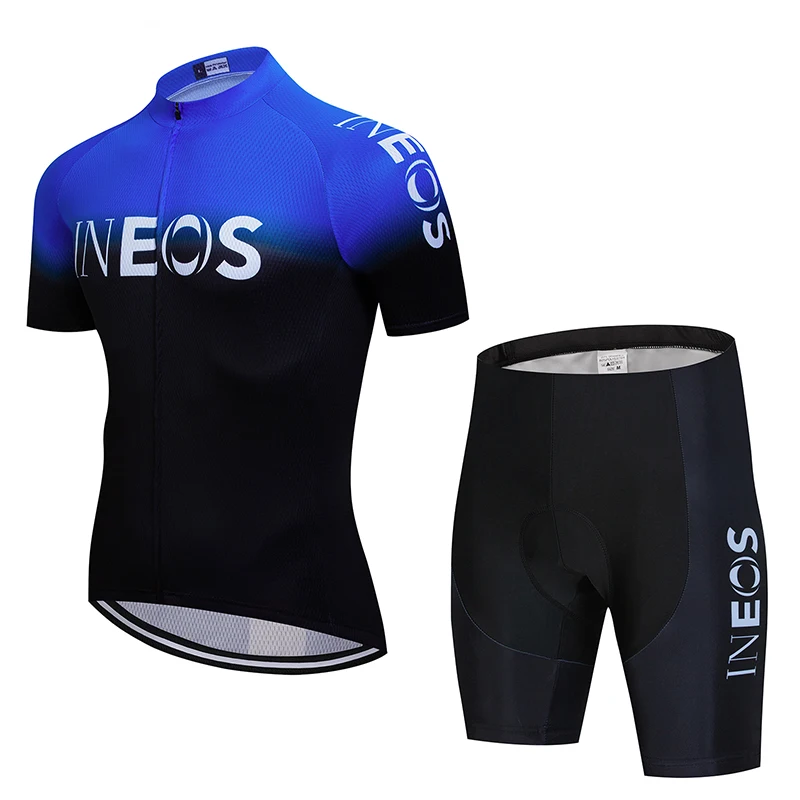 Мужская велосипедная майка 2019 Pro team INEOS летний комплект одежды для велоспорта