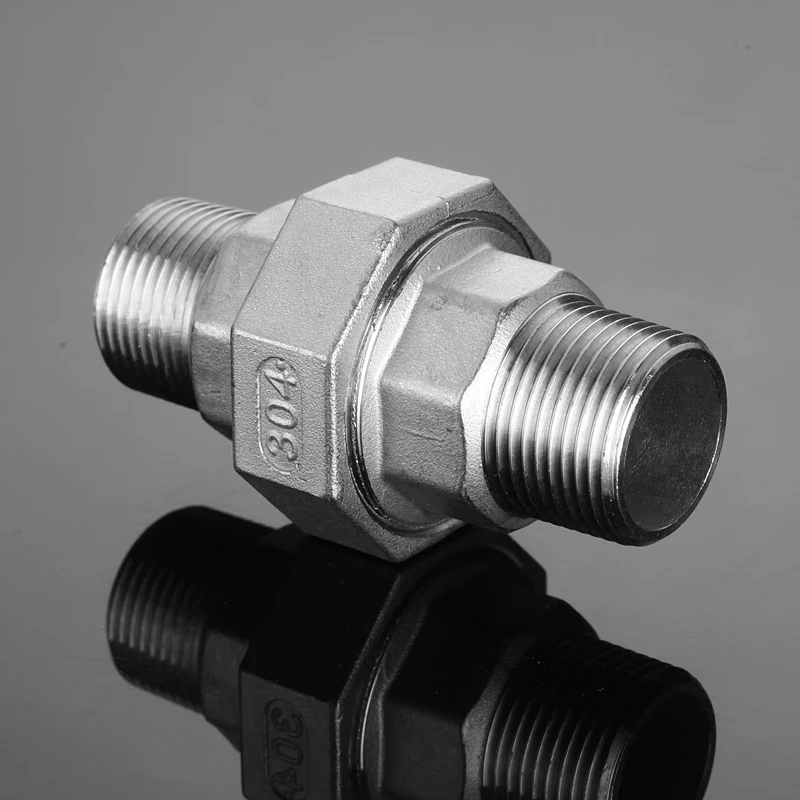 Соединитель для водопроводной трубы из нержавеющей стали 304 внутренний и внешний