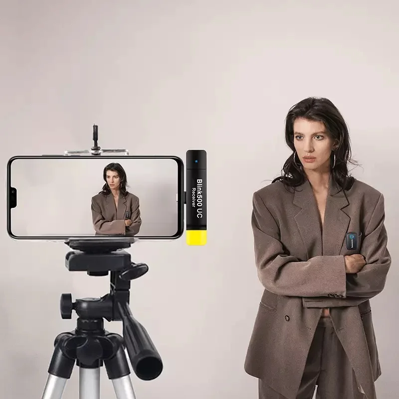 Беспроводной микрофон Saramonic Blink500 для iPhone IOS Android смартфона SLR камеры радио пчела