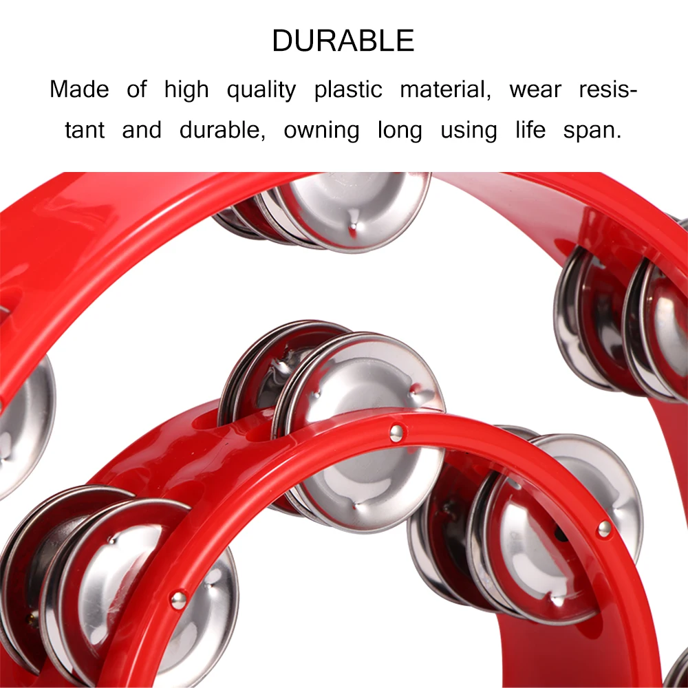 1 шт. колокольчики бубен перкуссия музыкальные инструменты ручной Колокольчик