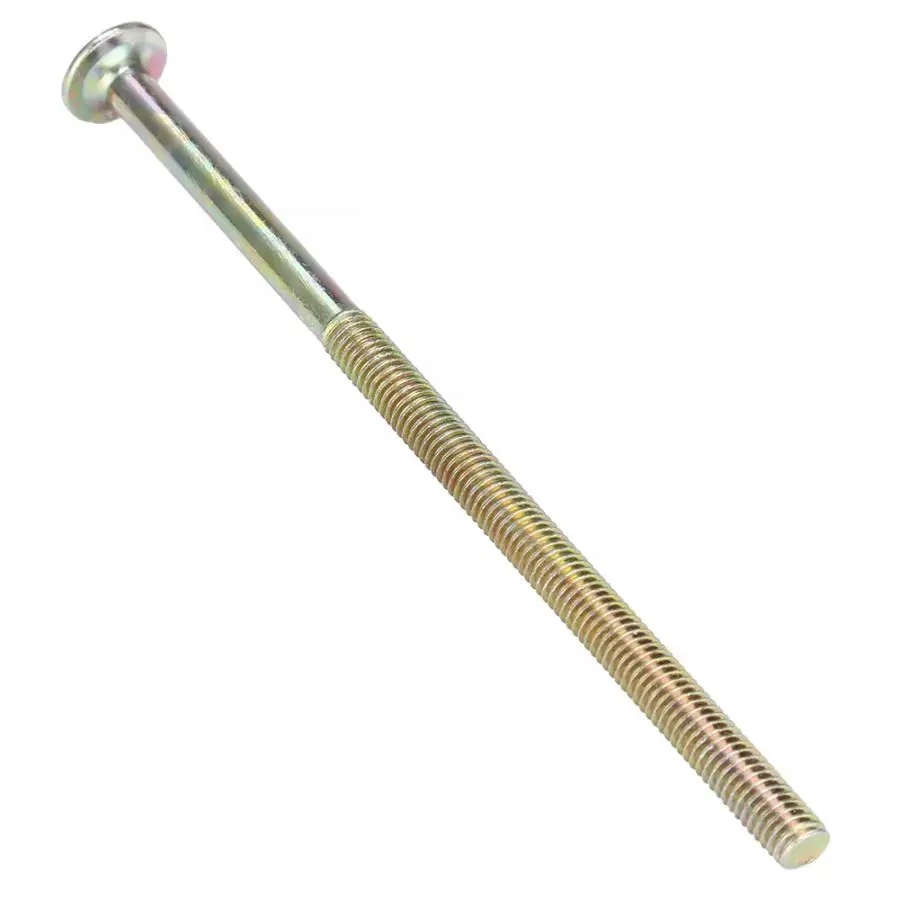 Болты мебельные M6 120 мм с 6 цилиндрическими гайками коннектор крепеж углеродистая