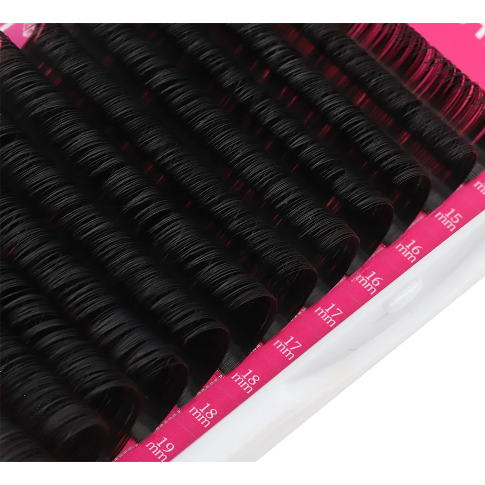 

20mm Lashes Eyealshes for Extensions 15-20mm Flase Eyelashes Long Individual Eyelash Extensions Silk Volume Lash Extension Cilio