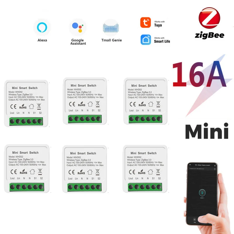 Умный модуль выключателя света Tuya ZigBee 3 0 выключатель сделай сам светильник для