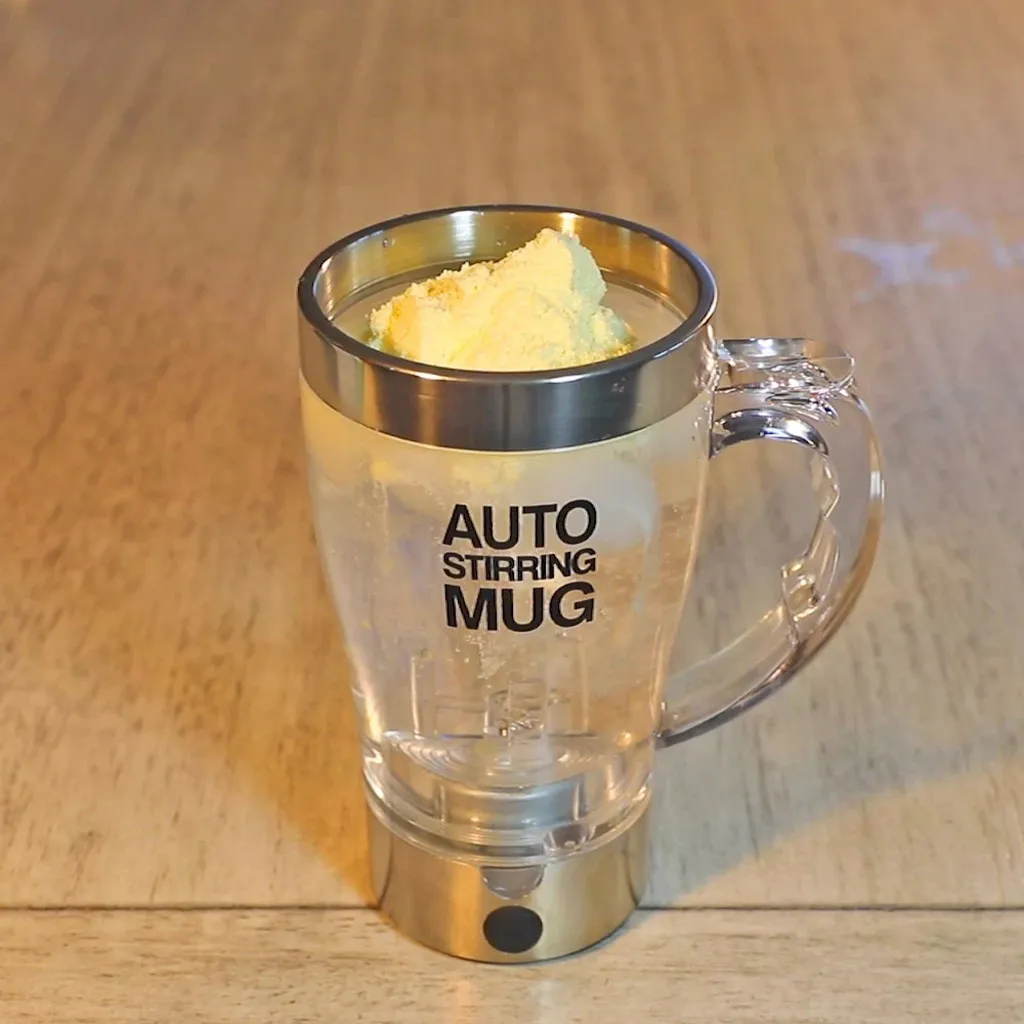 Прозрачная Автоматическая самоперемешивающаяся кружка для смешивания кофе