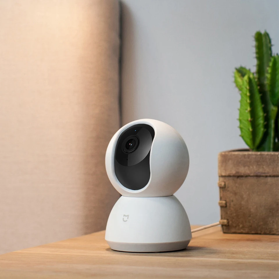 Xiaomi Mijia Wifi PT радионяня с головкой колыбели 1080 панорамная IP камера 2 Мп Wifi двухсторонняя аудио 360 Угол ИК Веб-камера