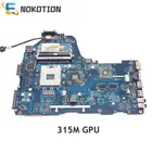 NOKOTION PWWHA LA-7201P K000124390 материнская плата для ноутбука Toshiba Satellite C660 Материнская плата ноутбука HM65 DDR3 315 м GPU