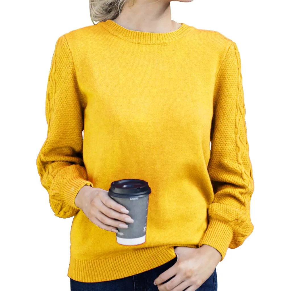 SAGACE Women Sweaters and Pullovers Casual Oversized Sweater Christmas Winter Sleeve Pull Femme knitted jumpers COLOR | Женская одежда
