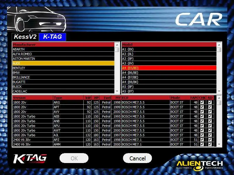 Новейшая программная ссылка KSuite V2.80/2 70/2 53 для Kess 5 017 Ksuite 2 47 Ktag 25 Online Version Master ECU Chip
