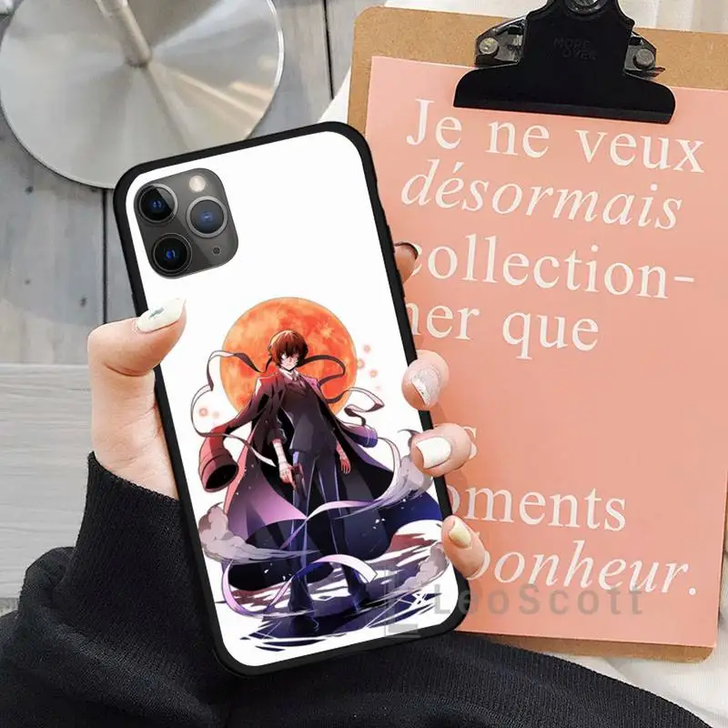 

Anime Stray Dogs Dazai Osamu Phone Case for iPhone 11 12 mini pro XS MAX 8 7 6 6S Plus X 5S SE 2020 XR