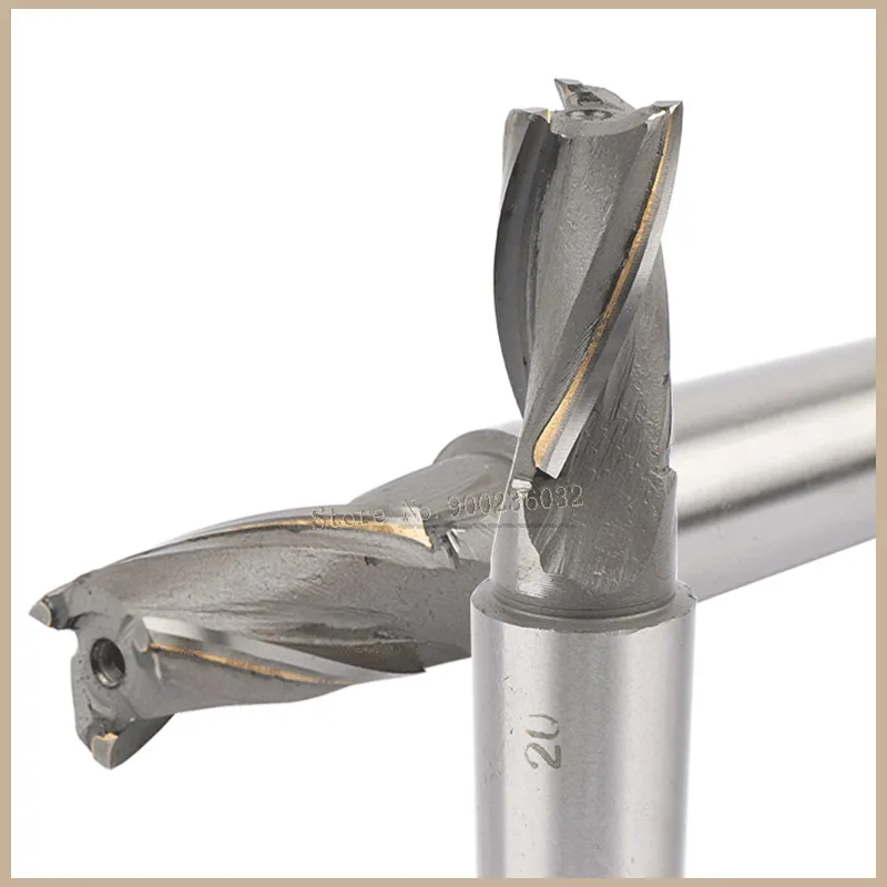 Фреза с хвостовиком конуса Морзе резец из карбида вольфрама 12 мм-30 мм MT2 MT3 MT4