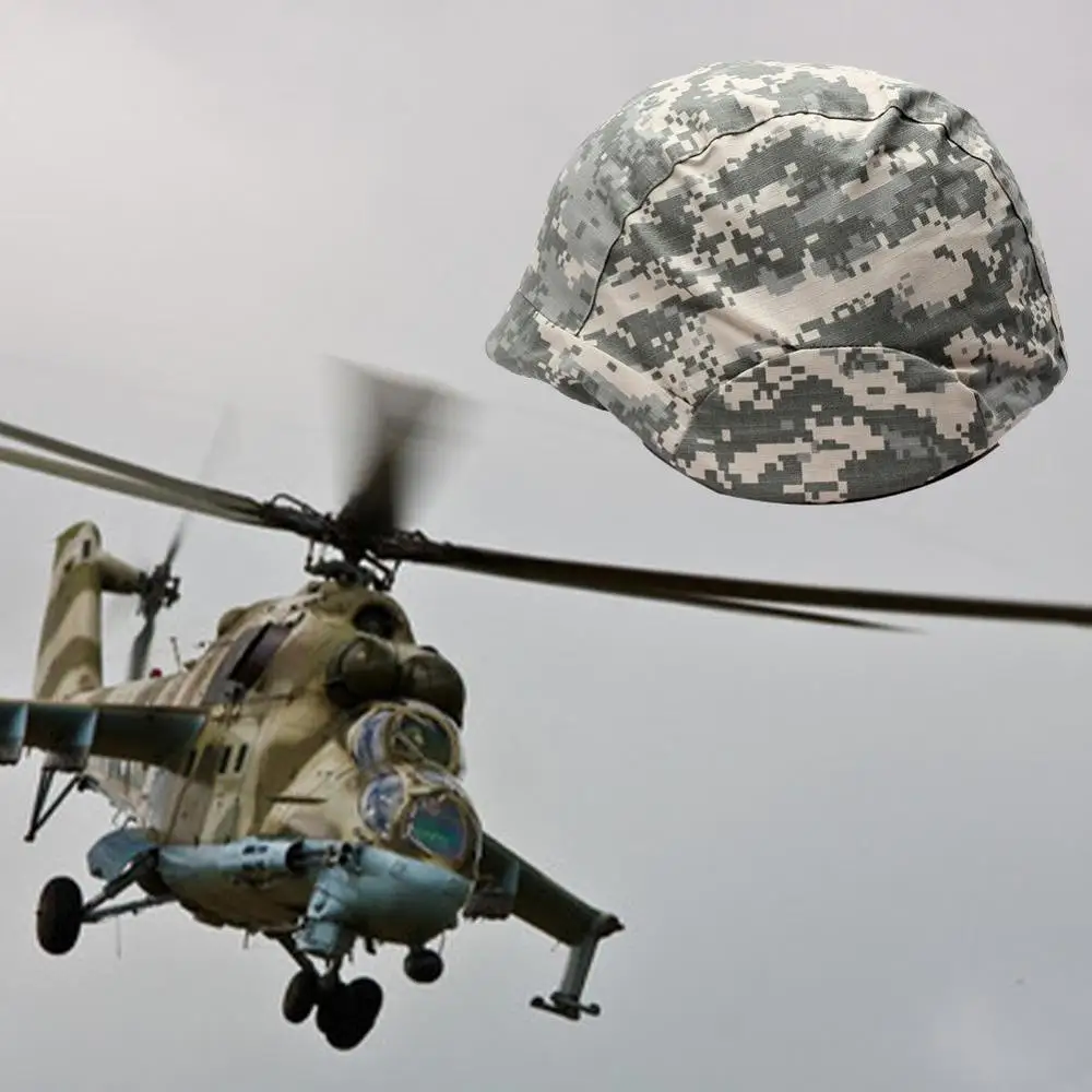 Чехол для шлема уличная тактическая крышка камуфляжный шлем страйкбол пейнтбол