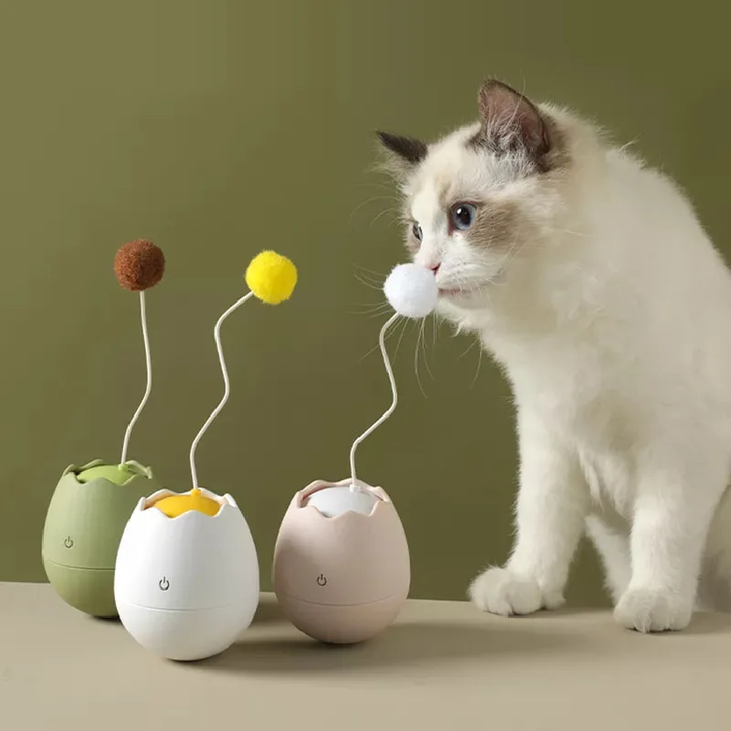 

Игрушка для домашних животных, кошек, яичная скорлупа, игрушка для кошек, мяч, автоматическая игрушка, Электрический стакан для кошек, трост...