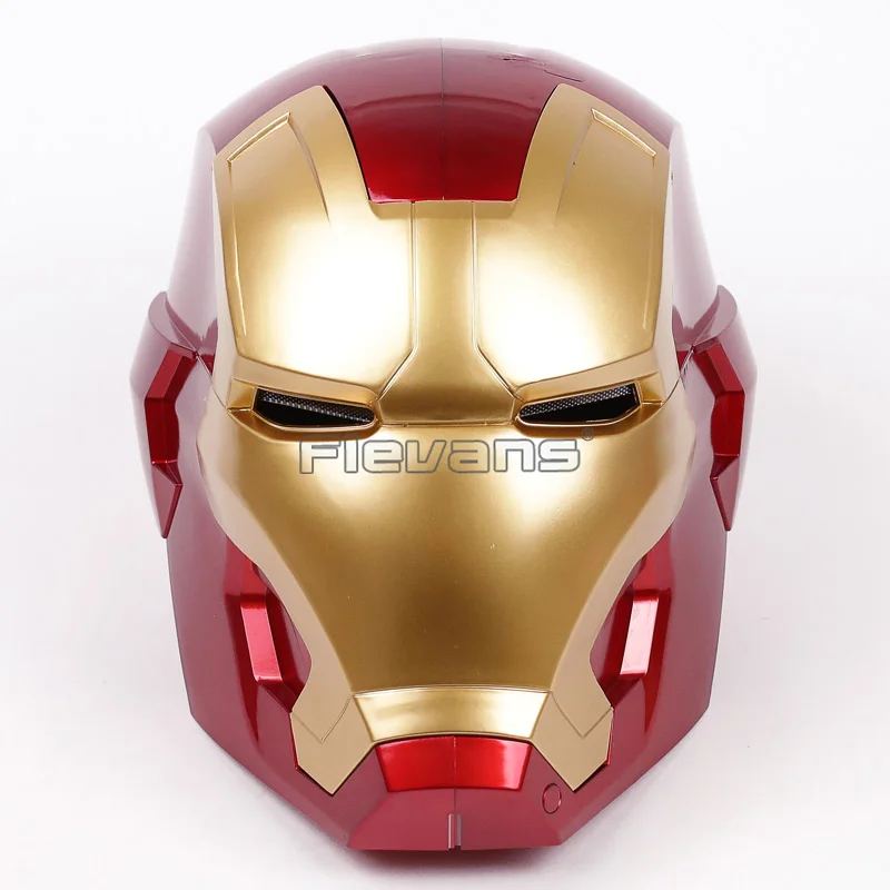 Мстители Железный человек Шлем косплей супергерой Marvel Tony Stark экшн фигурка сенсорная маска с светодиодный легкий шлем