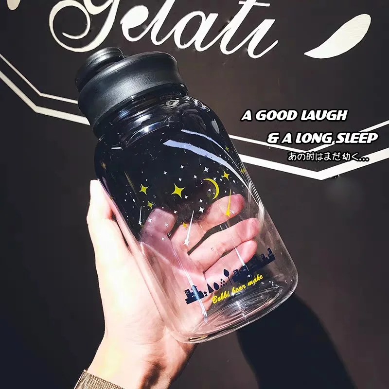 Стеклянная чашка звездное небо водное стекло градиентная стеклянная