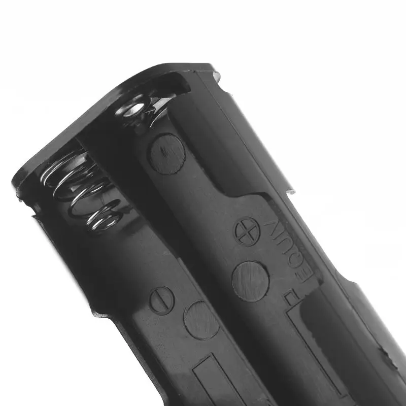 

Battery Box Long Strip 8x AA Case Holder 12V Double Side Back Storage 9V Button Container DIY Soldering Connecting