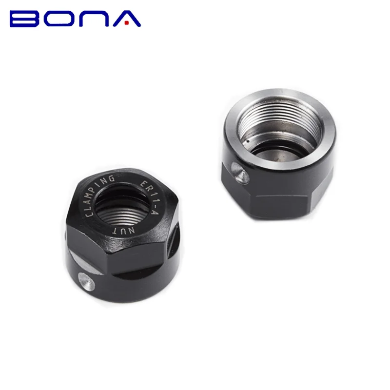 

5 pcs/lot ER11 Clamping nuts, collet nut, ER collet chuck holder, ER nut for ER11/ER16/ER25/ER32/ER40 collet, could mix up