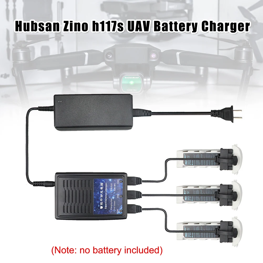 

Charging Cable Adapter 3 Battery Charger for Hubsan Zino H117S Quadcopter VH99