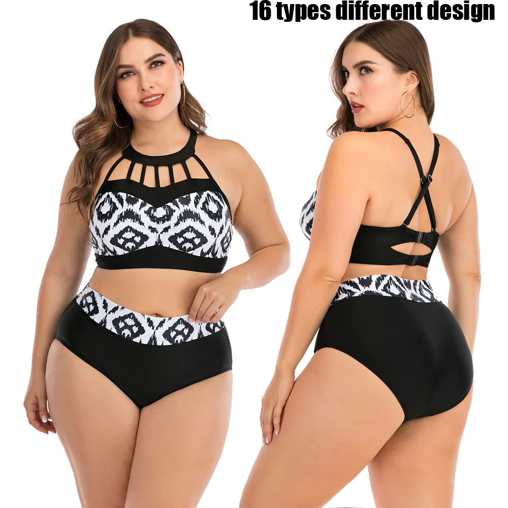 

Push Up Bikini Sets Swimwear Women Swimsuit 2021 Plus Larges Size Bathing Swimming Suits Beachwear For Sexy Biquini Wear