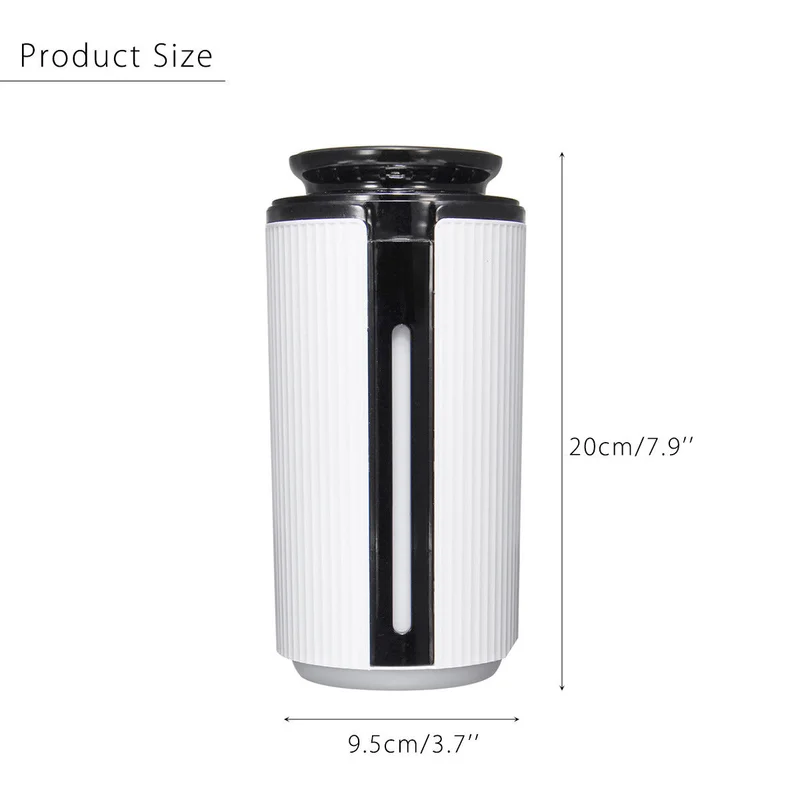 Прямая поставка 900 мл USB Ультразвуковой увлажнитель воздуха диффузор Арома