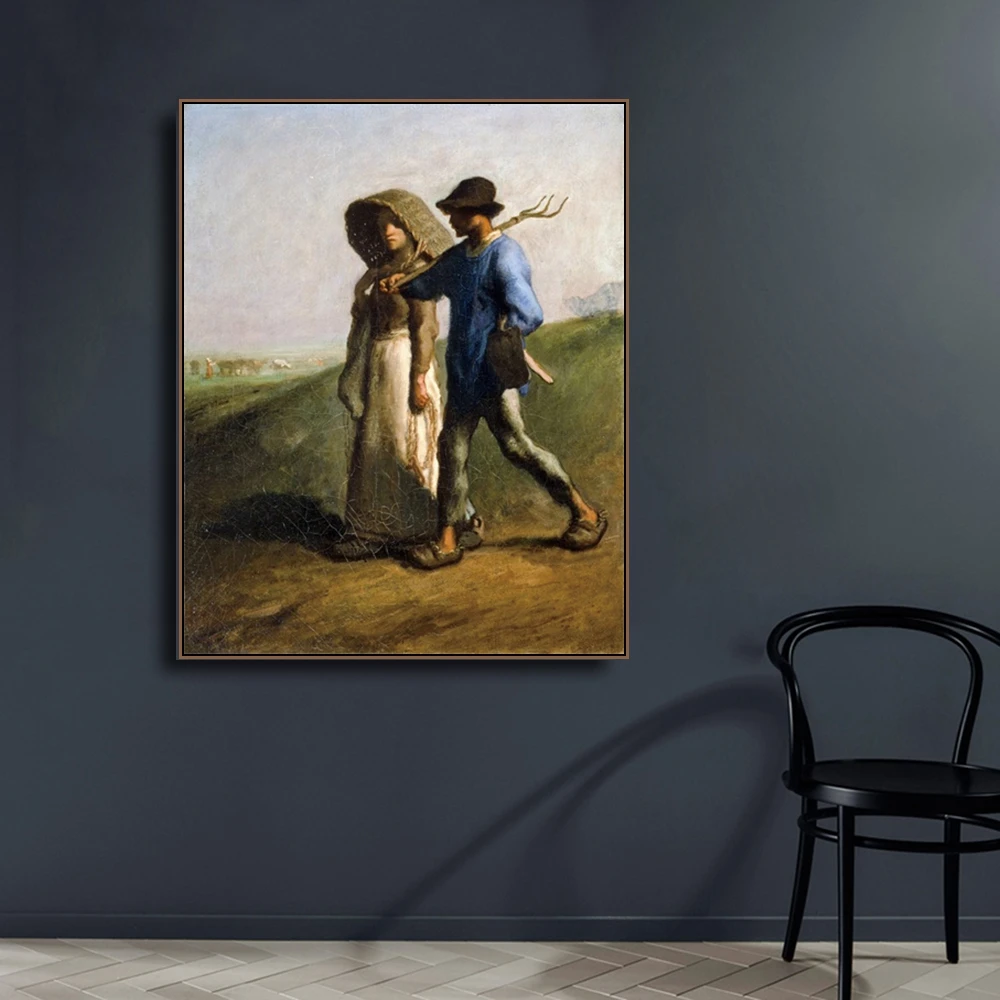 Картина на холсте с изображением Жана Франсуа проса | Дом и сад