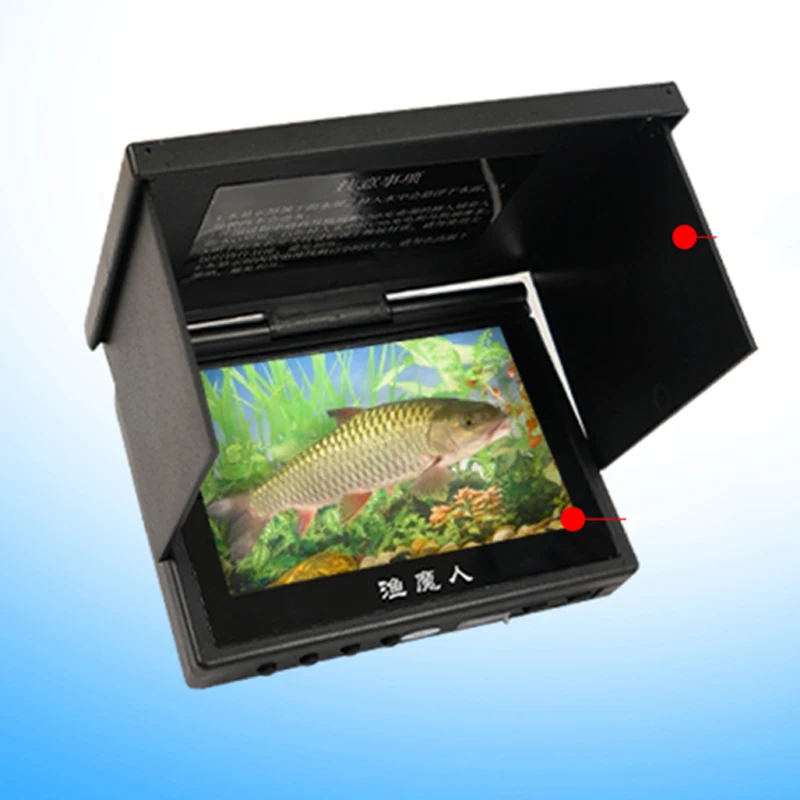 Цена Приманка лодка рыболокатор Gps аксессуары приманка лодка 5 дюймовая подводная камера для рыбалки экран эхо-датчик зимняя рыбалка AB50TYQ