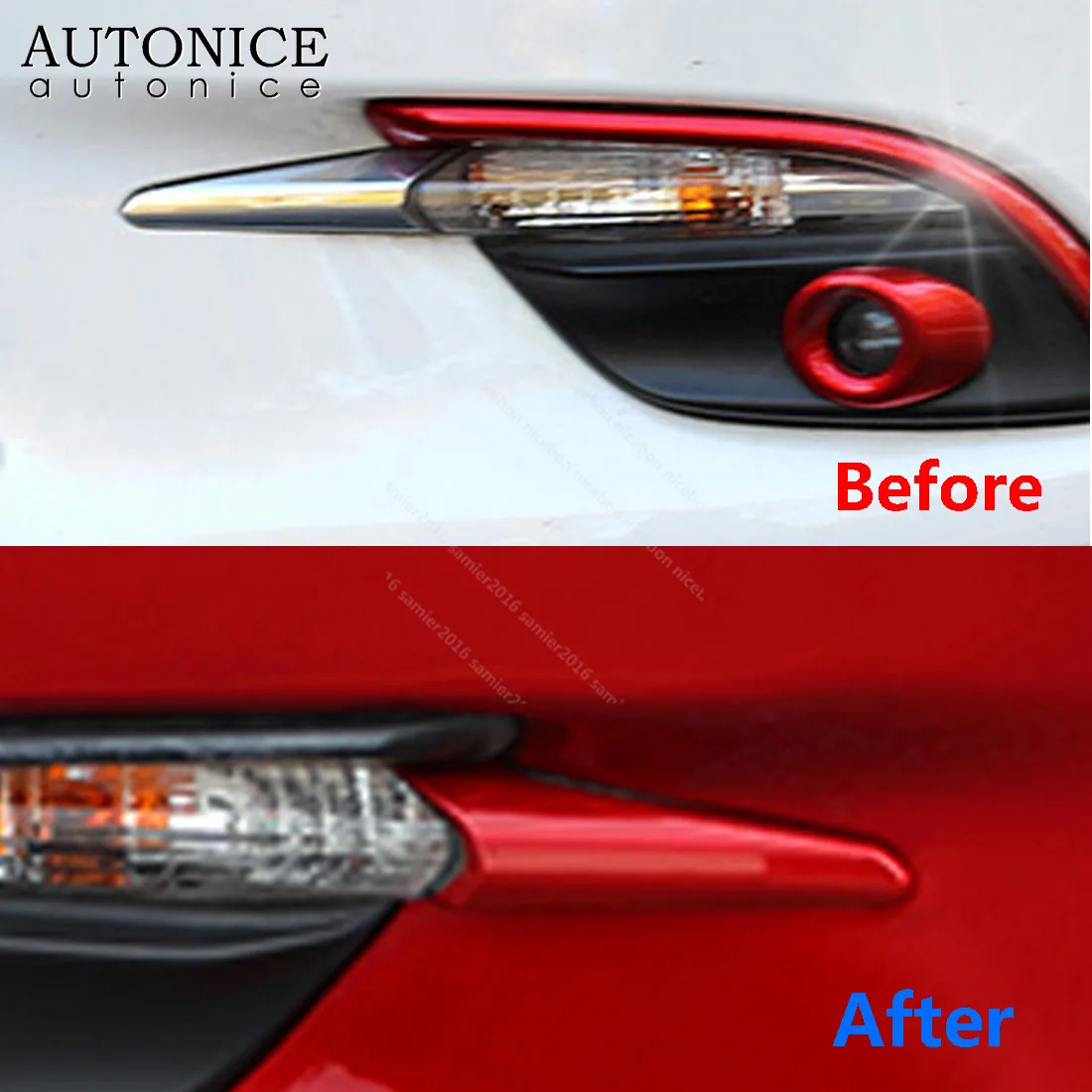 Передняя противотуманная фара из АБС пластика подходит для Mazda3 Axela M3 2017 2018 2