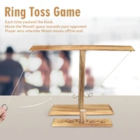 wooden ring toss game toss hook fast paced board games kids toys for children adult family interactive party booze game