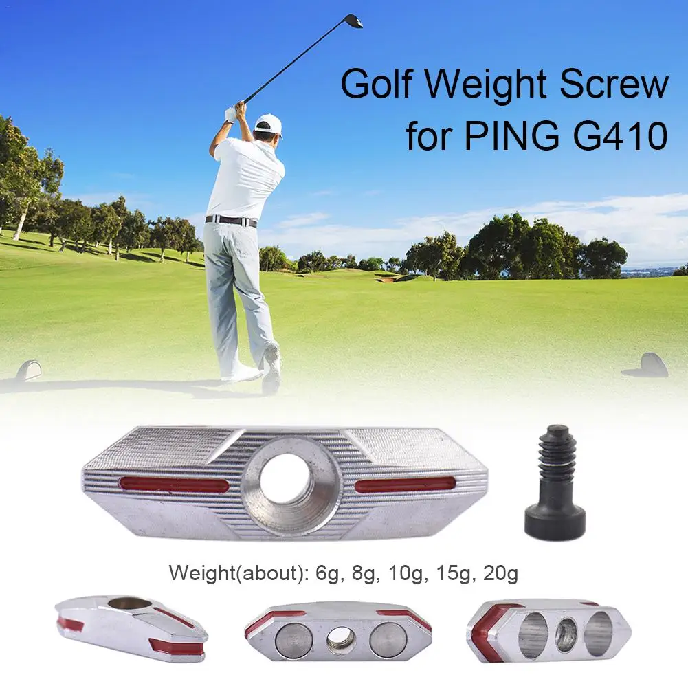 

Golf Weight Screw из алюминиевого сплава и нержавеющей стали, противовес, винт 6 г 8 г 10 г 15 г 20 г для драйверов PING G410