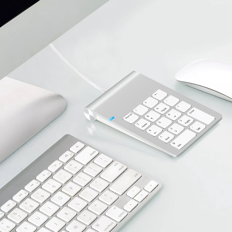 Портативная цифровая клавиатура с 18 кнопками USB 2 0 портативная цифрами Pad для
