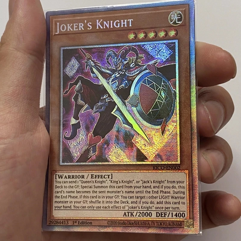Yu-Gi-Oh KICO-EN002/ KICO-EN004 новые карты в TCG Kings Court Joker's Knight/Joker's прямая коллекция карт