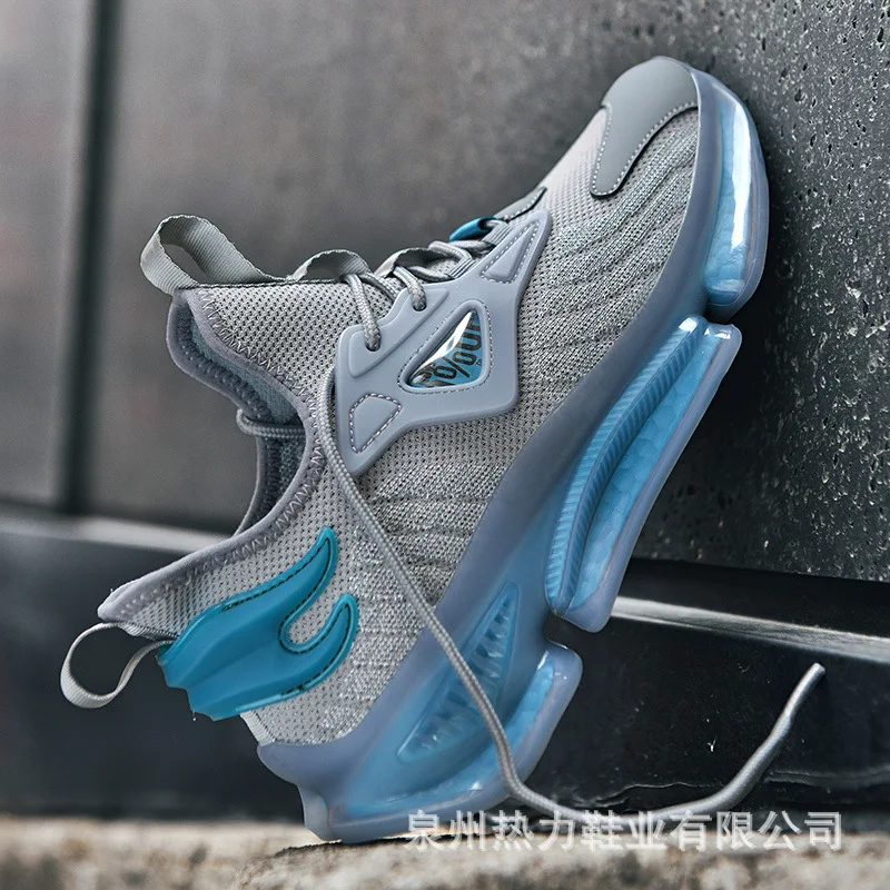 Hot Sell New Summer Breathable Casual Fly Woven Tide Shoes Men's Trend Running Shoes Men's Sports Shoes Casual Shoes