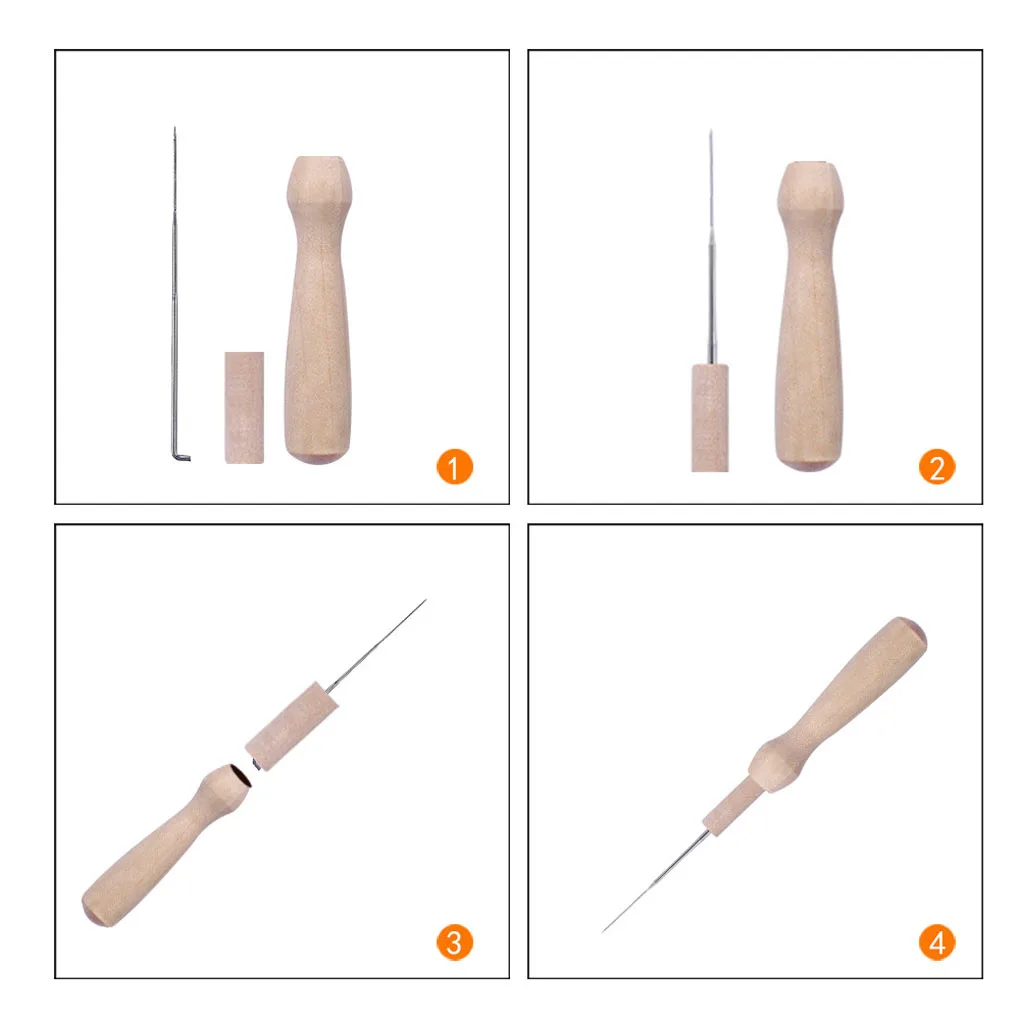 

25 Colors Felt Yarn Roving Set Needle Felting Starter Kit Foam Mat Arts Crafts DIY Needle Felt Tools