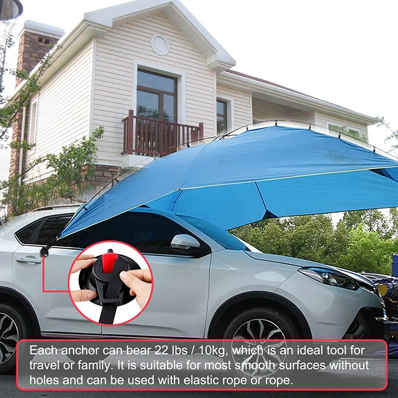 

4Pcs Vacuum Suction Cup Anchor with Fixed Hook Suction Cup Hook for Heavy-Duty Car Watch Strap Suitable for Car Bathroom