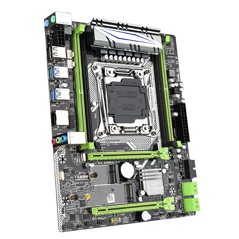 Preise X99 Desktop Board LGA 2011-3 Und E5 2650 V3 Kombination Kit M.2 Nvme Slot Unterstützt DDR4 Vier Kanal Sata 3,0 USB 3,0