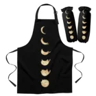 Кошка пейзаж фартук Кухня выпечки аксессуары для чистки сарафан дом Пособия по кулинарии фартук Кухня женские фартуки