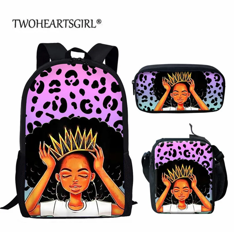 

Женский рюкзак с леопардовым принтом twoheart, черный школьный рюкзак для подростков, сумки для начальной школы