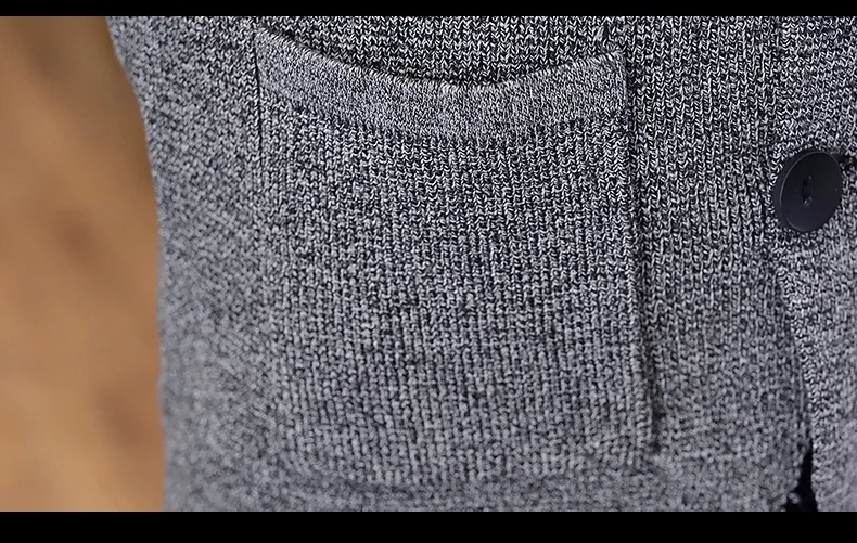 Однотонный мужской свитер в английском стиле кардиган красный белый черный