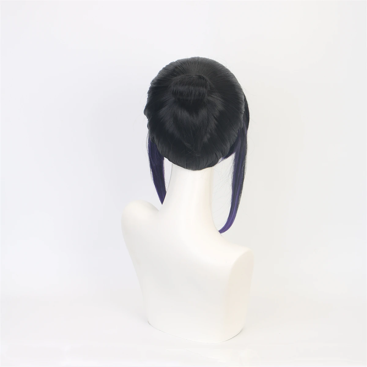 Anime Demon Slayer Kimetsu No Yaiba Kochou Shinobu Women Cosplay Costume Short Hair Party Long Ponytail Wigs Butterfly Headdress |