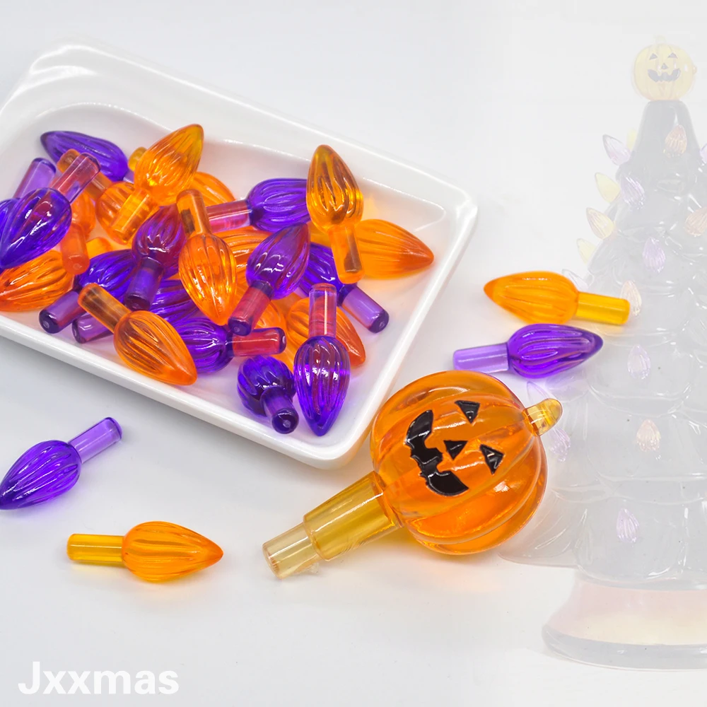 103 шт. керамическая Рождественская елка замена лампы Мульти цвет бусины Тыква