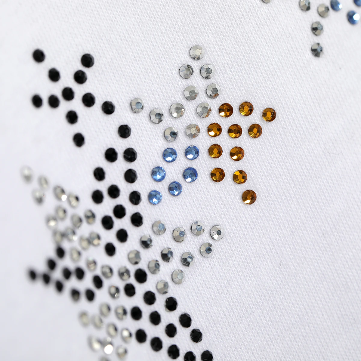

Beading Rock Retro Tees Woman Summer Round Neck Short Sleeve White Cotton Tshirts Shirts Casual Vintage T-Shirts Tops 2021