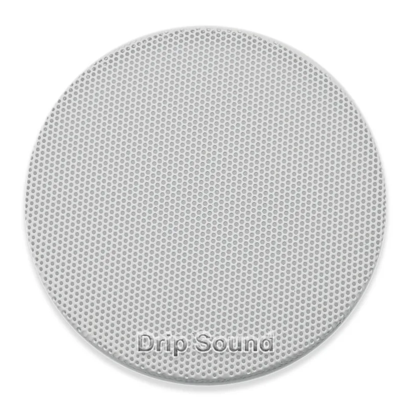 Сетчатая Крышка для автомобильного динамика декоративная круглая металлическая