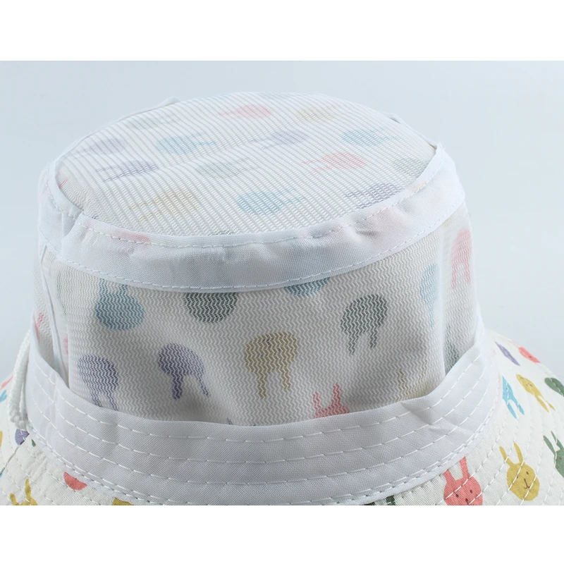 Летняя Детская Солнцезащитная шляпа Панама детское ведро с мультяшным рисунком