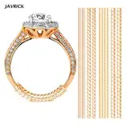 Регулирующее кольцо Размер кольца защита затягивающее прозрачное кольцо регулирутель размера r свободные кольца спиральные редукторы 4 размера s ювелирные изделия разделители