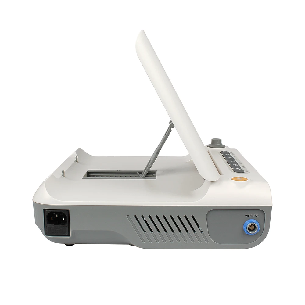 

Fetal/Maternal Monitor eM8 7" Led screen MHR,SP02,NIBP and twin fuction Full touch Fetal Movement Marker