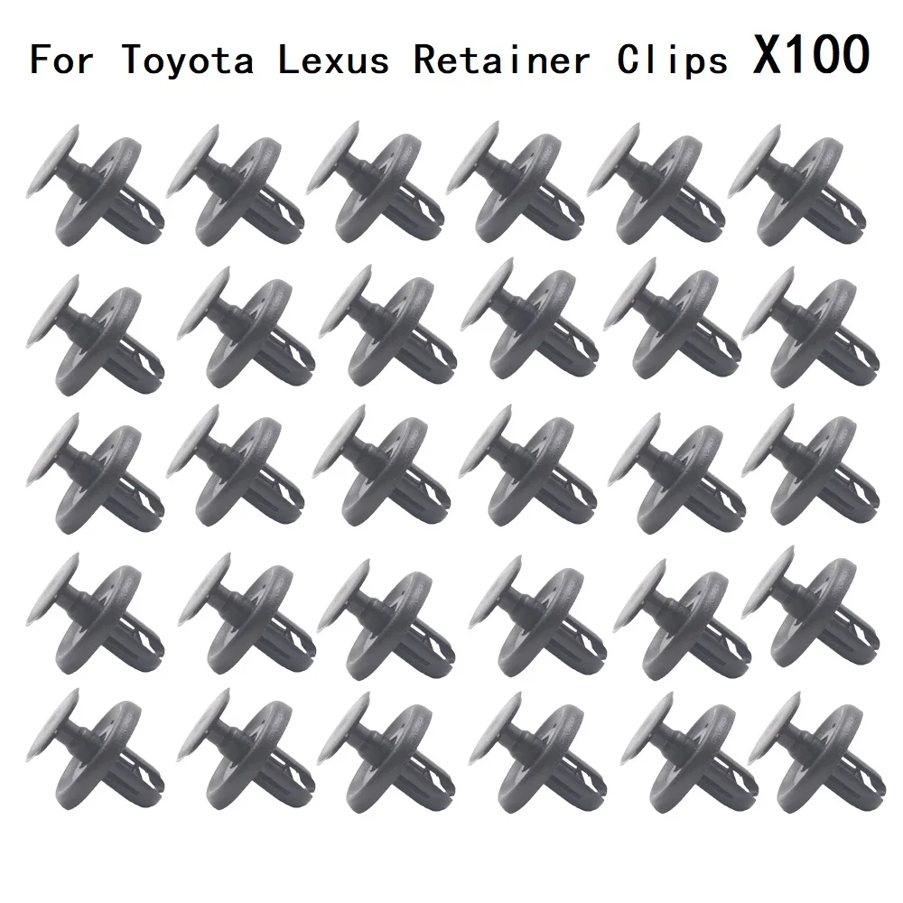 

Car Engine Under Cover Push-Type Retainer Clips Fender Liner Clip for Toyota Lexus Bumper Enginer Cover Retainer Rivets