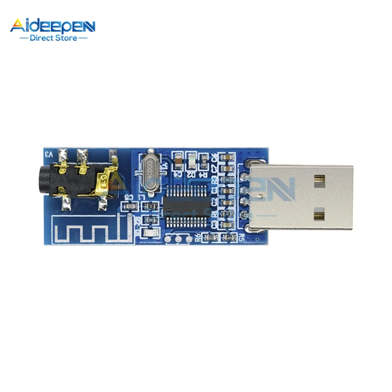 DC 5V USB Bluetooth 4 0 аудио приемник беспроводной модуль голосовой плеер со светодиодной